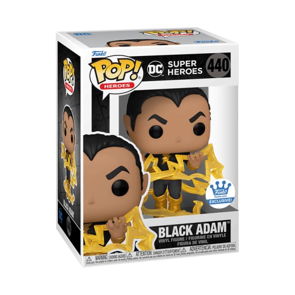 Black Adam Funko Pop Black Adam - DC - Exclusives - Funko