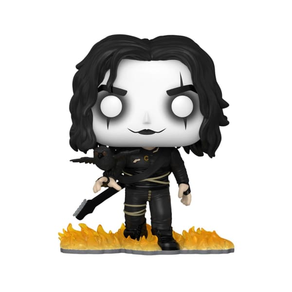 Eric Draven With Crow Funko Pop Exclusives - Glow