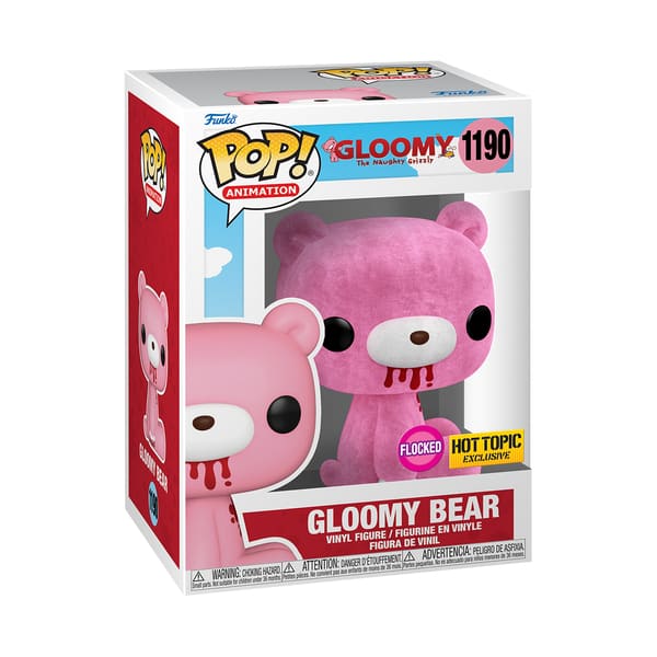 Gloomy Bear Funko Pop Animation - Exclusives - flocked