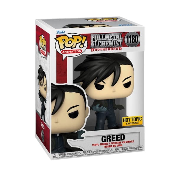 Greed Funko Pop Animation - Exclusives Fullmetal Alchemist