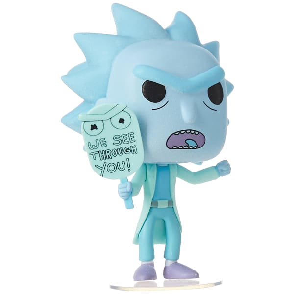 Hologram Rick Clone Funko Pop Amazon Exclusive - Animation