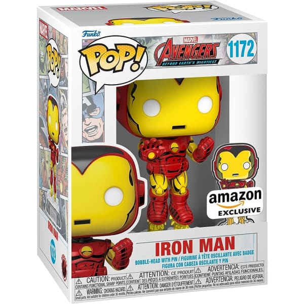 Amazon iron sale man funko