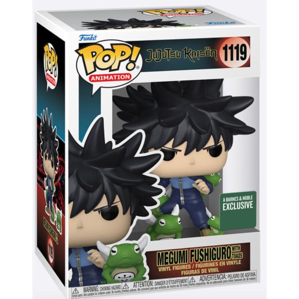 Megumi Fushiguro With Toads Funko Pop Animation - Barnes &