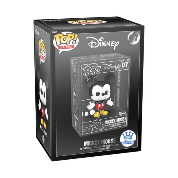 Mickey Mouse Funko Pop Die Cast - Disney - Exclusives