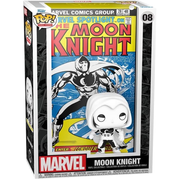 Moon Knight Funko Pop Comic Cover - Comic Covers - Marvel