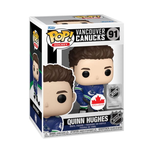 Quinn Hughes Funko Pop Exclusives - New in! - NHL