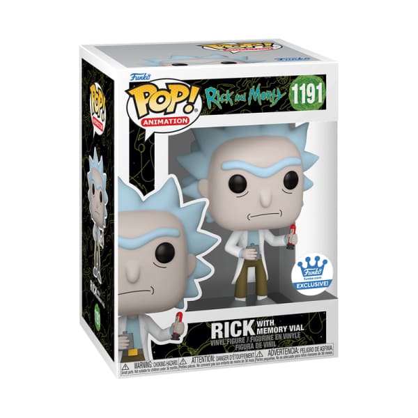 Rick With Memory Vial Funko Pop Animation - Exclusives Shop