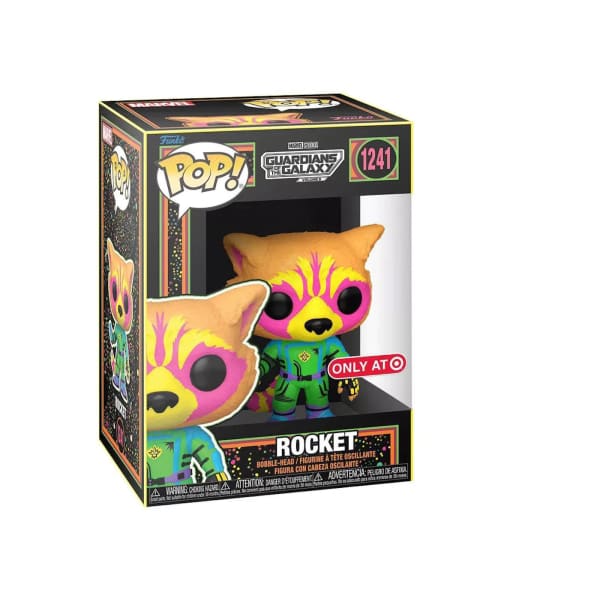 Rocket Funko Pop Black Light - Blacklight Exclusives