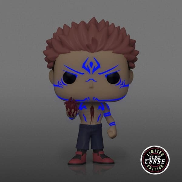 Funko Pop! Vinyl Exclusive Jujutsu Kaisen Yuji med Sukuna Mouth