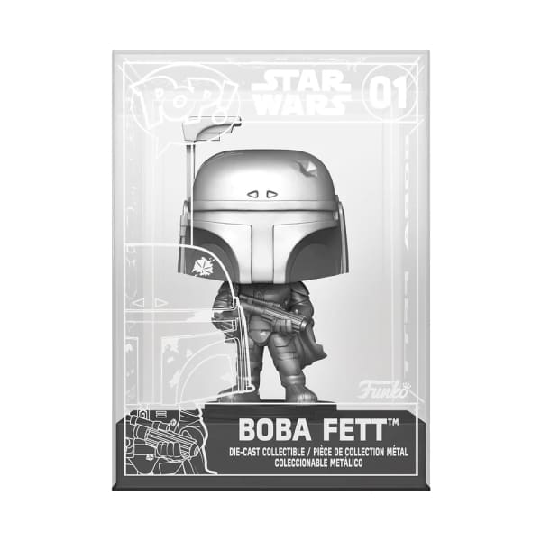 Star Wars boba fett die cast funko popular