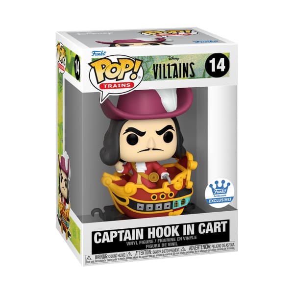 Captain Hook In Cart - Pops of the Galaxy - Disney - Disney