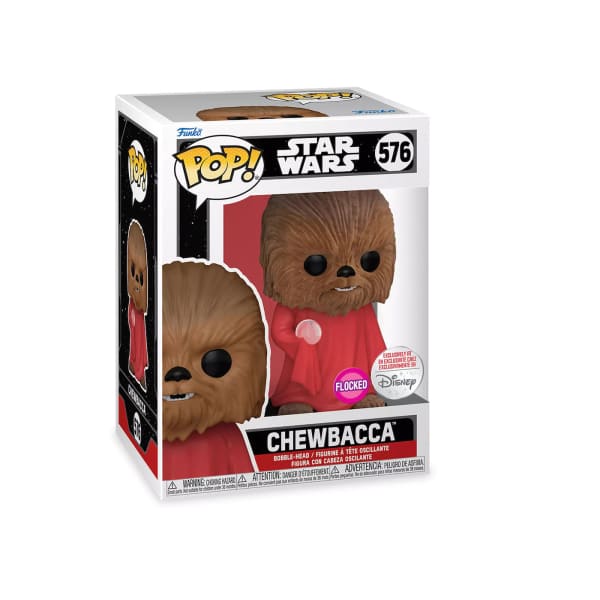 Chewbacca (flocked) Funko Pop disney exclusives - flocked