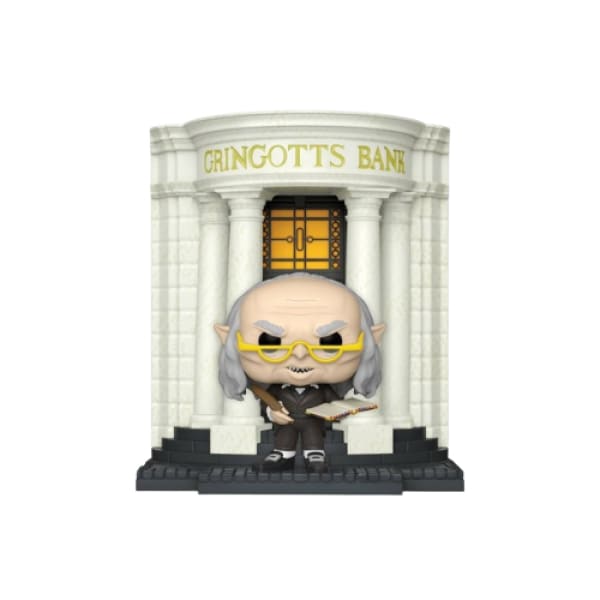 Gringotts Head Goblin With Gringotts Bank [Damaged Box]