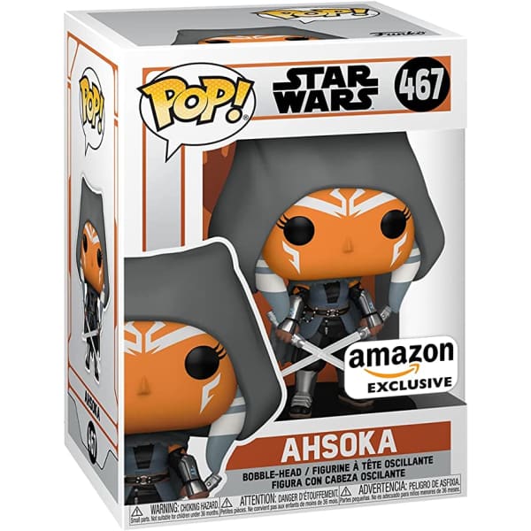 Hooded Ahsoka with Duel Sabers Funko Pop Amazon Exclusive