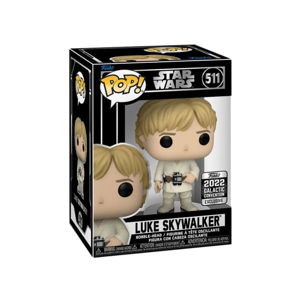 Luke Skywalker Funko Pop 2022 Galactic Convention Exclusive