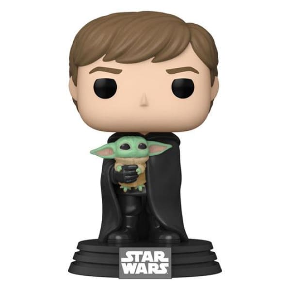 Luke with Child Funko Pop Star Wars - The Mandalorian