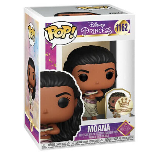 Moana (gold) with Pin (Funko Exclusive) Funko Pop Disney