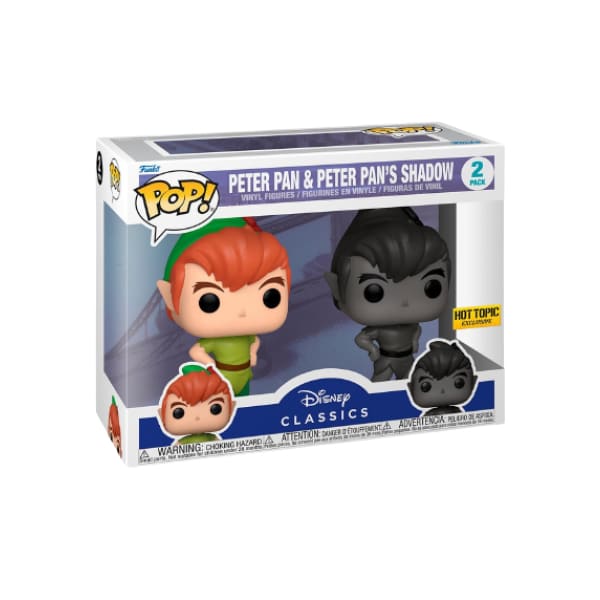 Peter Pan & Peter Pan’s Shadow Funko Pop