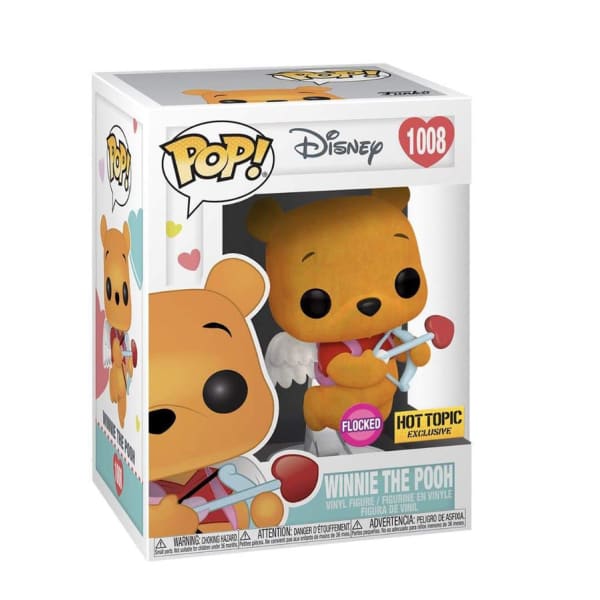 Winnie The Pooh (Flocked) Funko Pop Disney - Exclusives